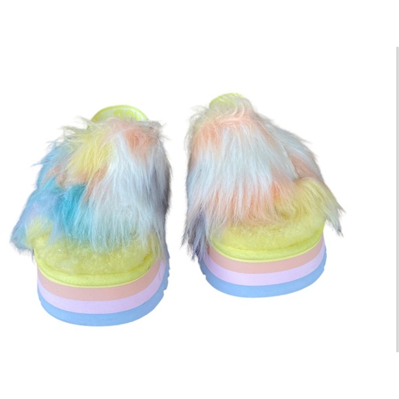 Ugg Disco Tie Dye Margarita Platform Sandals Women’s Size 7 - Picture 3 of 6